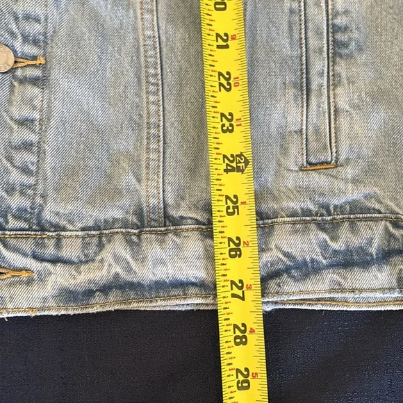 Purple Brand Light Blue Denim Vest
